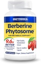 Enzymedica、Berberine Phytosome、9.6Xよりよい生物学的利用性、メタボリック サポートのための高い効力の自然なビーガンの食事療法の補足、60のカプセル