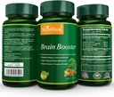 Natrition Brain Booster - Ginkgo Biloba、Turmeric、Citanche Tubulosa、Fo-tiのエキスのブレンド - 脳機能のための自然な酸化防止サポート - 明快さ、焦点および記憶の強化 - 90のベジギーのカプセル