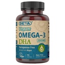 DEVAビーガンオメガ-3 DHAサプリメント, 1日1回Softgel 200 MG, カラギーナンフリー, ゼラチンフリー, 非魚, 藻油, オメガ-3脂肪酸 - 90 Softgels