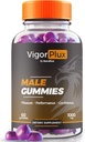 NutraRize Vigor Plux, VigorPlux 男性のグミー, VigorPlux 男性のためのグミー, 全体的なパフォーマンスと自信をサポートするためのオールナチュラルサプリメント, 公式グミー s フォーミュラ レビュー (60 ガミー)