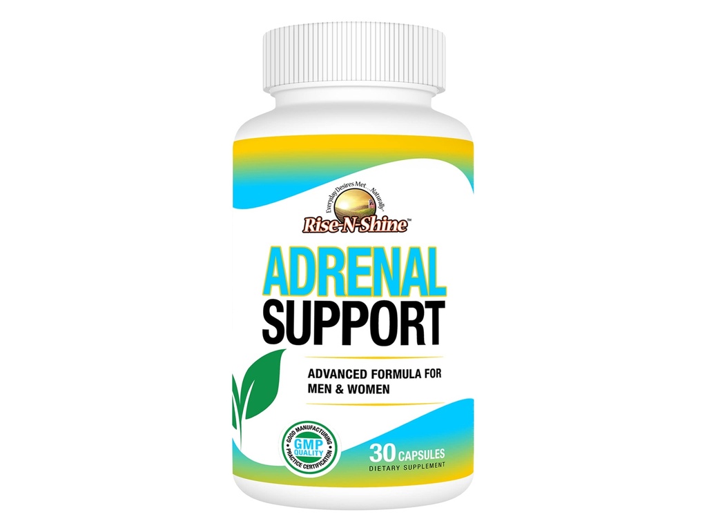 Rise-N-Shine Adrenalの毎日のサポート補足-あなたのエネルギー(30カプセル)を再生するのを助けて下さい