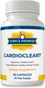 CardioClear7 - Coenzyme Q10(CoQ10)100mgおよびPQQQQ 10mgの心の健康の補足-サポート循環、細胞エネルギー及び心血管の健康- 30のカプセル