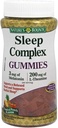 Nature's Bounty Sleep Complex Gummies 60ct, 3 ミリグラム Melatonin, 200ミリグラム L-テアニン ガミー (2 パック)