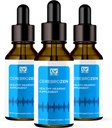 3パック - Cerebrozen Ear Drops - Cerebrozen、Cerebrozen 24, Cerebrozen 360補聴器、Cerebrozen Drops、Cerebrozen Liquid、Cerebrozen Drops for Ears、3ヶ月間のボトル