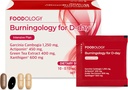 FOODOLOGY Burningology D-Day、女性&男性のための食欲抑制剤、ブースト気分、サポート減量とカロリー、ガルシニアカンボジアサプリメント、グリーンティーエキス - 10パケット