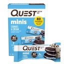 Questの栄養物の小型クッキー及びクリームの蛋白質棒、8g蛋白質、1g砂糖、2g純炭水化物、グルテンフリー、14の計算