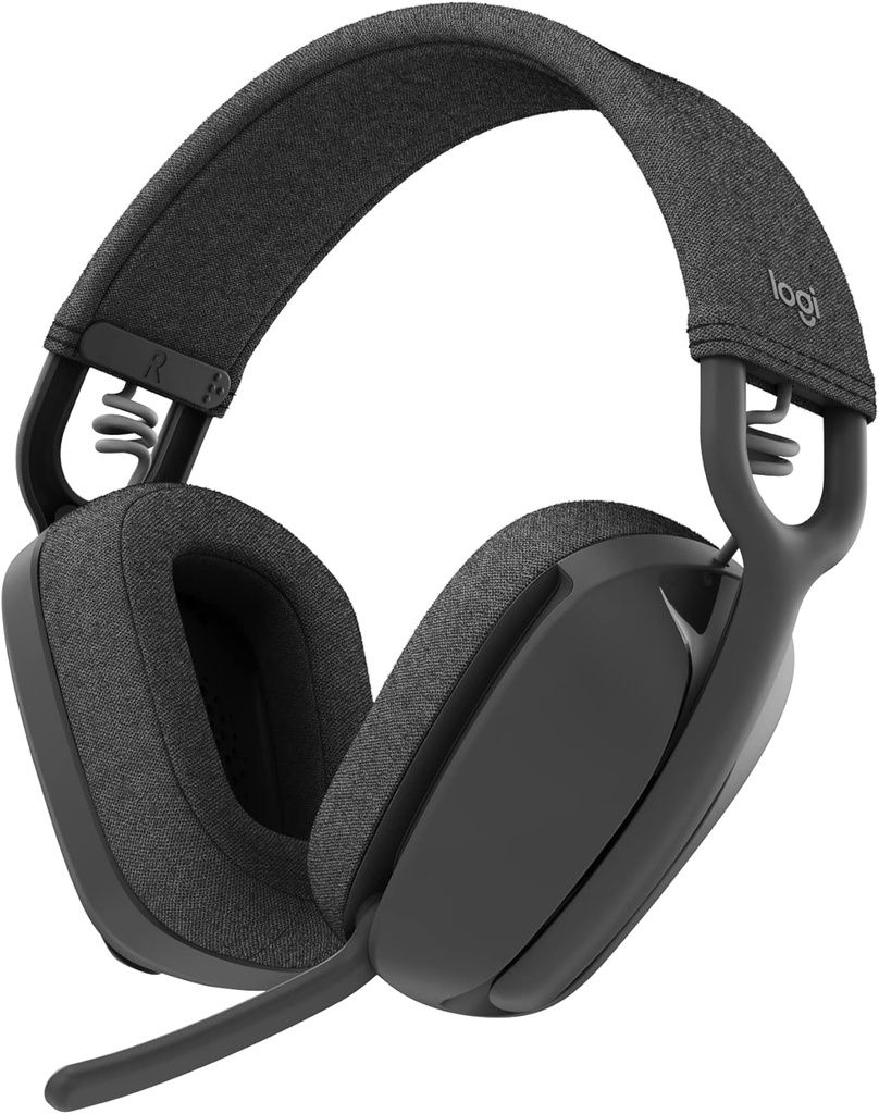 ロジクールゾーンバイブ100 ノイズキャンセリングマイク、高度なマルチポイントBluetoothヘッドセット、チーム、Googleミート、ズーム、Mac / PC - グラファイト