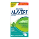 Alavertアレルギー24時間救済、新鮮なミント風味、経口アレルギー錠、非眠症抗ヒスタミン、Loratadine 10mg、60カウントの崩壊