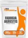 BulkSupplements.com Fadogia Agrestisエキスパウダー - Fadogia Agrestisサプリメント、Fadogia Agrestis 600mg - エネルギーブースト、グルテンフリー、給餌ごとに600mg、100g(3.5オンス)(パッケージ1)