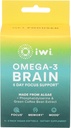 Iwi Omega 3 Brain 5 Day Focus Support, 10 Ct