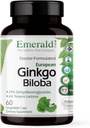 EMERALD LABS の inkgo の Biloba のエキス - 脳の健康の補足 - 提供の酸化防止及びエネルギー サポート - 60 野菜カプセル(30 日の供給)