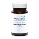 MethylPro L-Methylfolate 7.5 mg - 健康的なマインドセットをサポート - メチル化サポートと生化学反応のためのアクティブ Folate - 高バイオ 利用可能 - 柔軟 投与 - 30 のサービング - 30 カプセル