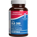 アルファリポ酸300mg - 肝目の脳ミトコンドリアエネルギー抗酸化剤&神経サポートのための臨床式ALAサプリメント - 非GMO大豆フリー&スワローソフトジェル - 60のサービング