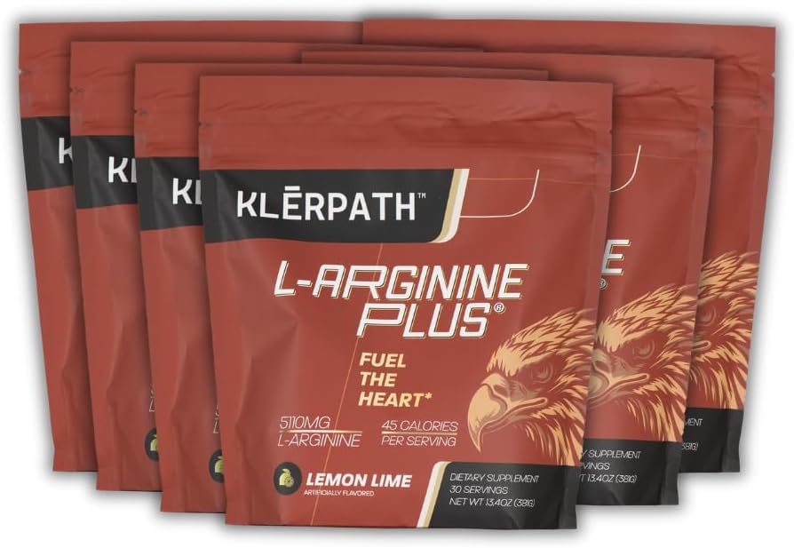 レモンライム6パック - 血圧、コレステロールフォーミュラ、心臓健康サプリメント、13.4 OZ(380g)