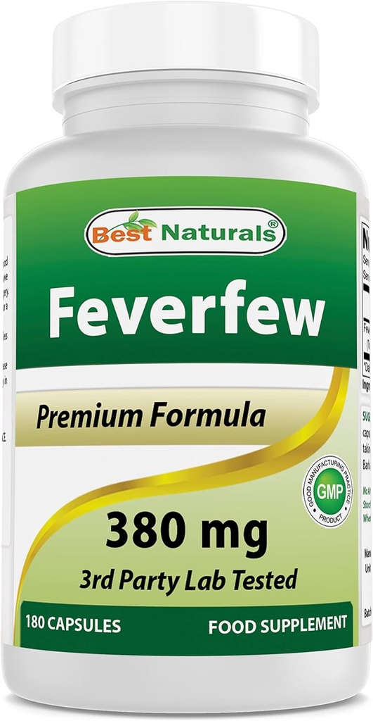 ベストナチュラルFeverfew 380mg 180カプセル