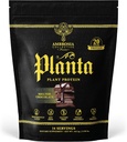 Ambrosia Planta - Premium Plant-Based Protein | Vegan & Keto Friendly | Gourmet Flavors with No Bloating or Stomach Upset | No Added Sugar | 14 Servings | (Melted Chocolate)
