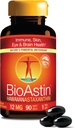 Nutrex Hawaii BioAstin ハワイアスタキサンチン - 4mg、60 Softgels - 農場直接プレミアム抗酸化サプリメント 目、皮膚、関節、免疫システムの健康をサポート - 非GMO&グルテンフリー
