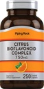 ピッピングロックシトラスバイオフラボノイドコンプレックス | 750mg | 250カプレット | 非GMO、グルテンフリーサプリメント