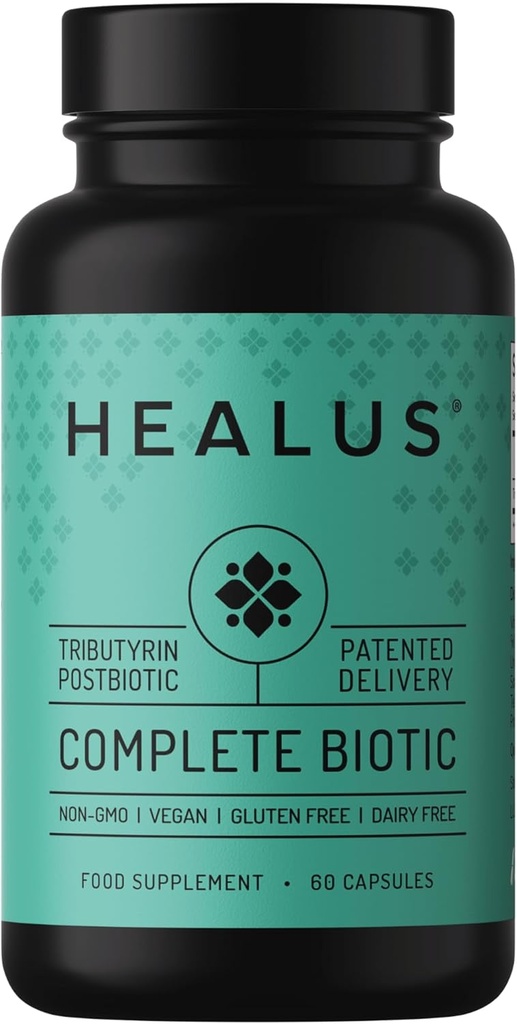 Healus完全な生物的 - ポストバイオティックトリブチリンサプリメント - グット健康のためのPostbiotics - ブチレート腸の健康の補足
