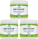 犬と猫のためのSeaweed Calcium 14oz, 自家製フードのバランスにカルシウムサプリメント, 純度のためにテスト, 競争よりも手頃な価格, 獣医推奨, 元の自然の最高のシーイードカルシウム (3パック)
