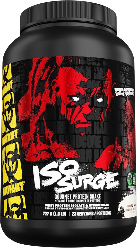 MUTANT ISO SURGEのココナッツ クリーム727 g (0.7 kg)、1.6ポンド(1のパッケージ)