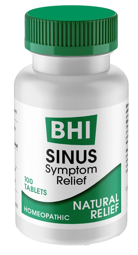 BHI Sinusの自然な混雑の救助7はホメオパシーの活動的な原料の助けによって鼻の風邪の症状、苦痛、圧力及び頭痛の女性及び人のための余分強さサポート- 100を取り除きます タブレット