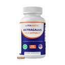 Vitamatic Astragalusのカプセル200のベジのカプセル- 10:1のAstragalusのエキス500mg -非GMOのグルテンフリー