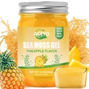 ACEYO (12 OZ Irish Sea Moss Gel Raw Vegan Pineapple Flavor 102 Vitamins and Minerals Wild Harvested Non-GMO Immune Defense Booster Thyroid Digestive Support