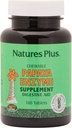 Natures Plus Papaya Enzyme - 6mg Papain - すべての天然消化補助食品、アミラーゼ&プロテアーゼが含まれています - 180Chewableタブレット(180のサービング)