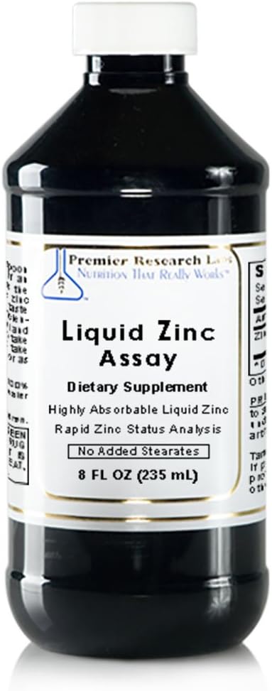 液体亜鉛アッセイ、高吸収性液体亜鉛の8 の fl oz (47 のサービング)。 亜鉛の状態の急速な分析の使用のために優秀