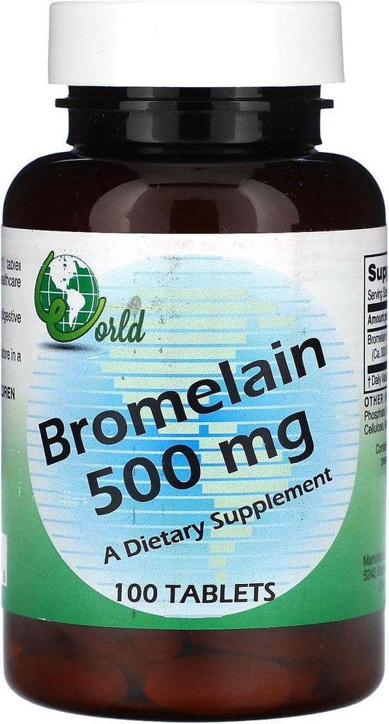 世界有機クロマレイン - 500 Mg - 100カプセル