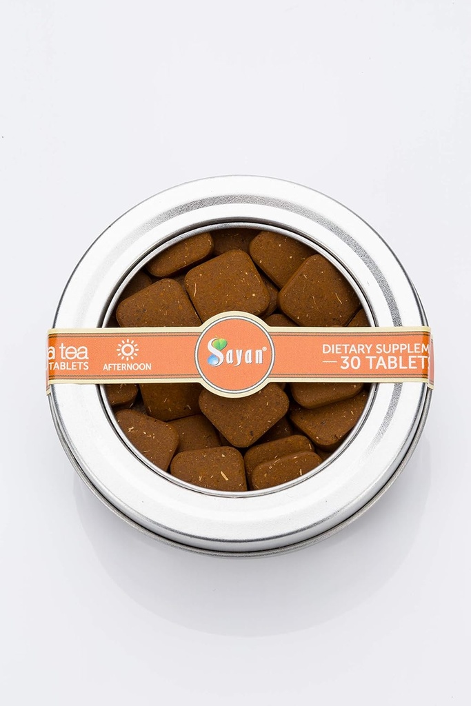 Sayan Siberian Afternoon Instant Chagamash Tea with Reishi+Ginger Root(30 PC) Wild-Harvested, Premium Raw+Extract Blend – 免疫サポートのための自然な抗酸化剤