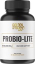 ゴールデンアフター50 Probio-Lite - グット健康と消化のサポート - 男性と女性のためのプロバイオティクス - 30ゼラチンカプセル - 時折心臓やガス、消化のためのプロバイオティクス