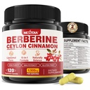 2 パック 1500 mg のリポソマル ・ ベルベリン HCL セイロン シナモン ビター メロン, 有機 Berberine 複合サプリメント バナナ リーフ, 免疫をサポート & 消化 - ビーガン 240 カプセル