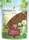 Food to Live Organic Red Reishi Mushroom Powder, 8 Ounces – All Natural Vegan Superfood for Immunity and Holistic Wellness. Rich in Antioxidants & Nutrients. Non-GMO. 100% Pure. Great for Smoothies.