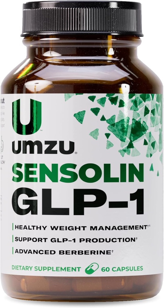 UMZU Sensolin GLP-1 サポート補足– 30 日の供給– Dihydroberine、Ceylon Cinnamon、Chromium 及びBiotin と–メタボリック機能、焦点及びエネルギー バランスを支えて下さい