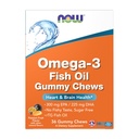 今サプリメント, Omega-3 魚油ガミー咀嚼, パッションフルーツ味, 36 おいしい咀嚼