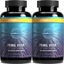 Primal Harvest Primal Vision with Lutein, Zeaxanthin, Vitamin A and Zinc for Eye Health, Blue Light Support and Visual Clarity 2 Pack