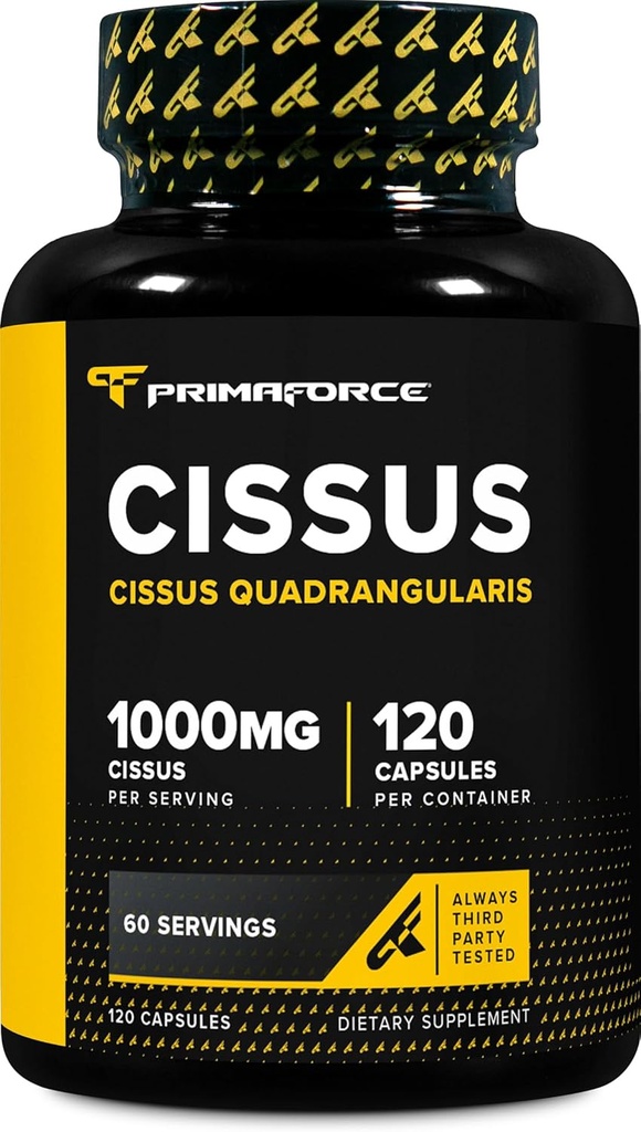 Primaforce CissusのQuadrangularisのエキス、サービングごとの120のカプセル、1000mg -グルテンフリー、非GMO