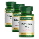 Nature's Bounty Potassiumグルコネート99mg、100カプレット(3パック)