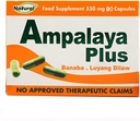 WUMONIAmpalaya Plus 550mg 90 カプセル バナナ、ターメリックジンジャー、Bitter Melon by Ampalaya Plus