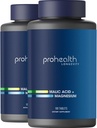 ProHealth のリンゴ酸 + マグネシウム 2-パック (びんごとの 180 錠) - 筋肉弛緩のための本質- ATP を促進します適切な筋肉機能を促進します