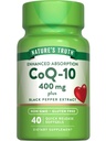 Nature's Truth CoQ10 400mg | Softgels | 最大強度 | 高吸収 | 非GMO&グルテンフリーサプリメント