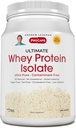 ANDREW LESSMAN Ultimate Whey Protein Isolate 120 サービング - Workout RecoveryとLean Muscle Non-GMOをサポートし、Fat-Free、砂糖、Sweetener-Free、認定コーシャを追加していません。 添加剤なし