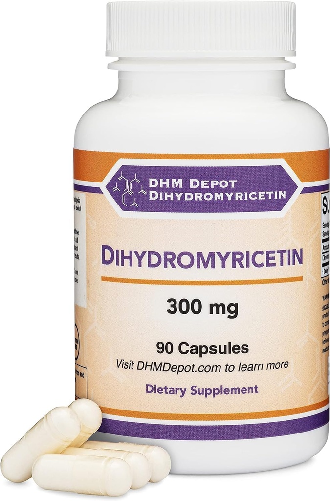 Dihydromyricetin (DHM) (ホベニアのDulcisのエキス) 肝サポートのための補足(自然にオリエンタルRaisinの木から得られる) 90のカプセル300mgの分析