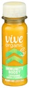 Vive Organic Immunity Boost Cayenne、ジンジャー&ターメリックショット(2ozボトル)
