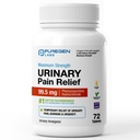 ピュアゲンラボ尿痛みの軽減 | フェナゾピリジン HCl 99.5mg 錠 | UTI 痛みの迅速な救済のための最大の強度 OTC 燃焼と膀胱の不快感 – 72 錠