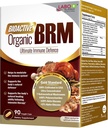 LABO Nutrition Bioactive Organic BRM - 高度な免疫サポートと自然キラー細胞活動を維持します。 6 治療キノコLingzhi、ユンジ、マイタケ、シイタケ、アガリカスBlazei Murill & Cordyceps