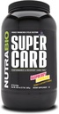 NutraBio Super Carb - 60 サービング(ラズベリー・レモネード)
