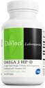 DAVINCI Labs Omega 3 HP-D - 免疫システム、健康な関節と心血管および皮膚の健康をサポートするためのサプリメント* - ビタミンD3ともっと - グルテンフリー - 60 Softgels